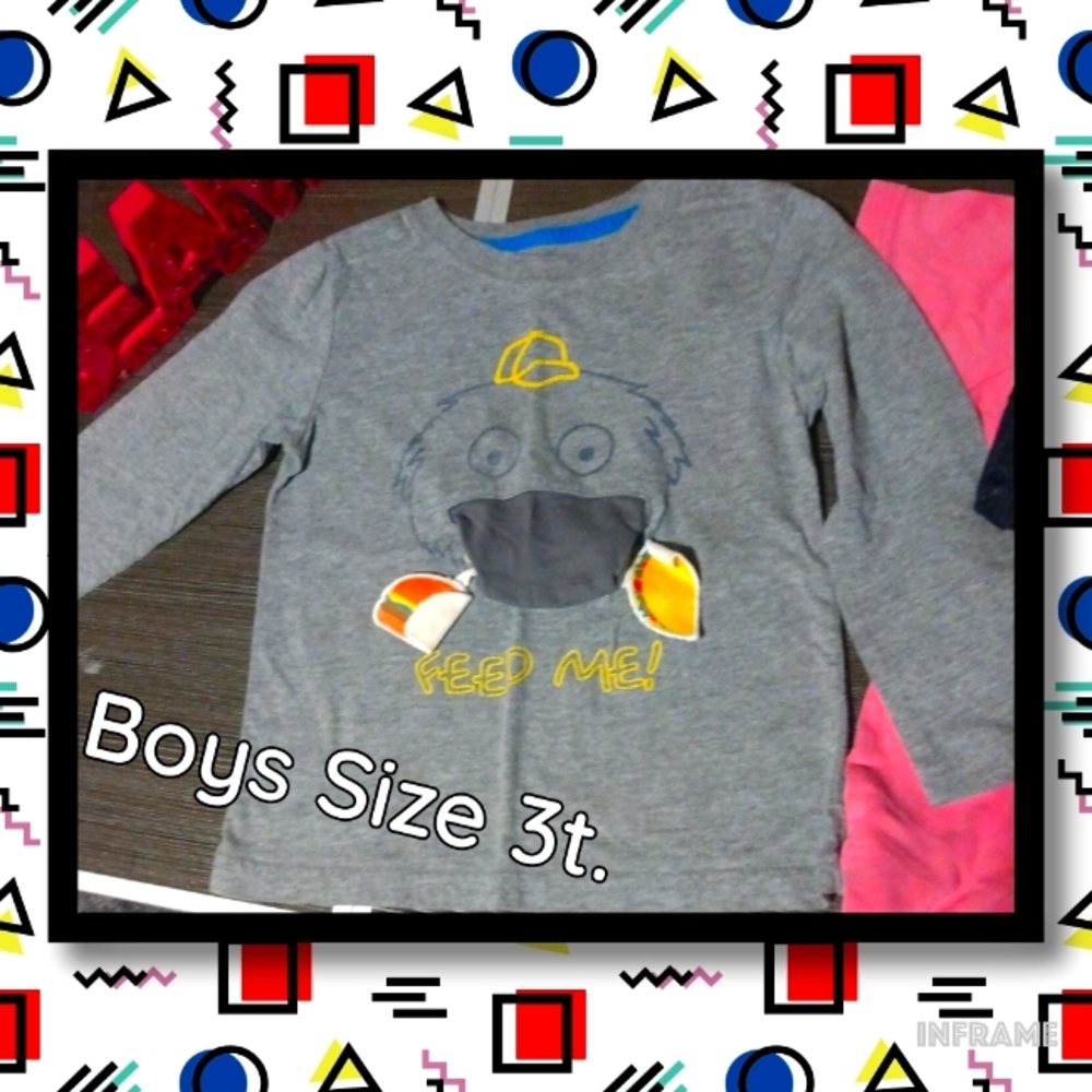 Boys 3t Long Sleeve Shirt, like new.